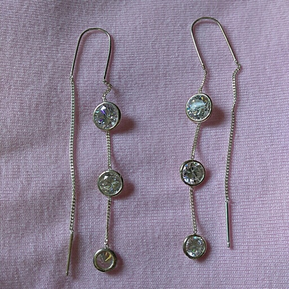 Silver Jewelry - STERLINE LONG EARRINGNS.